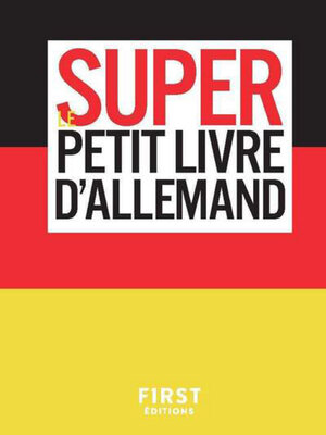 cover image of Super Petit Livre Allemand